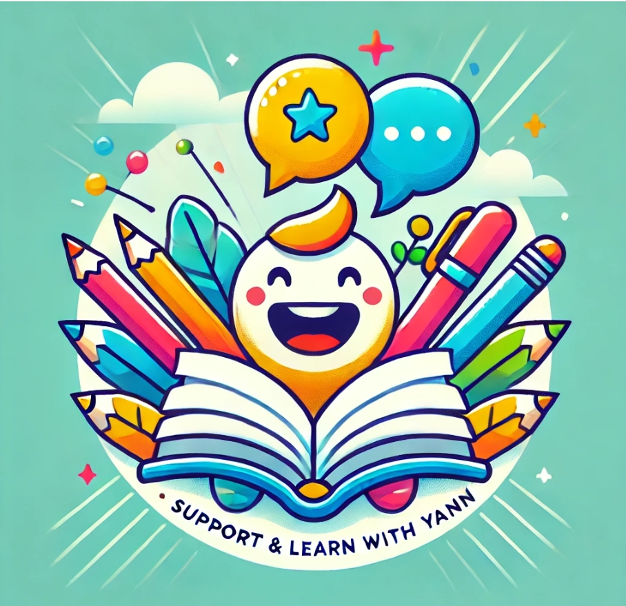 Mascotte Support & Learn with Yann